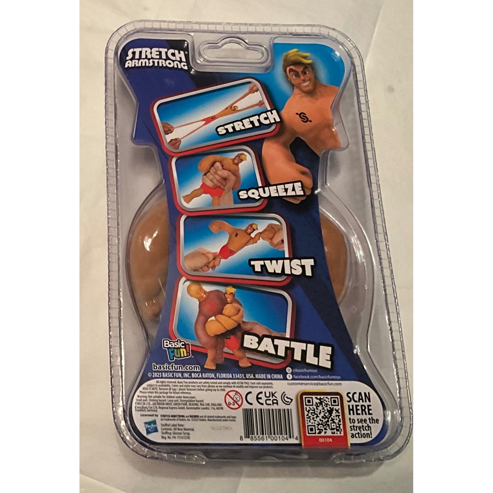 Stretch Armstrong Action Figure Toy For Kids 4 Plus Stretchy Classic Retro - Picture 2 of 2